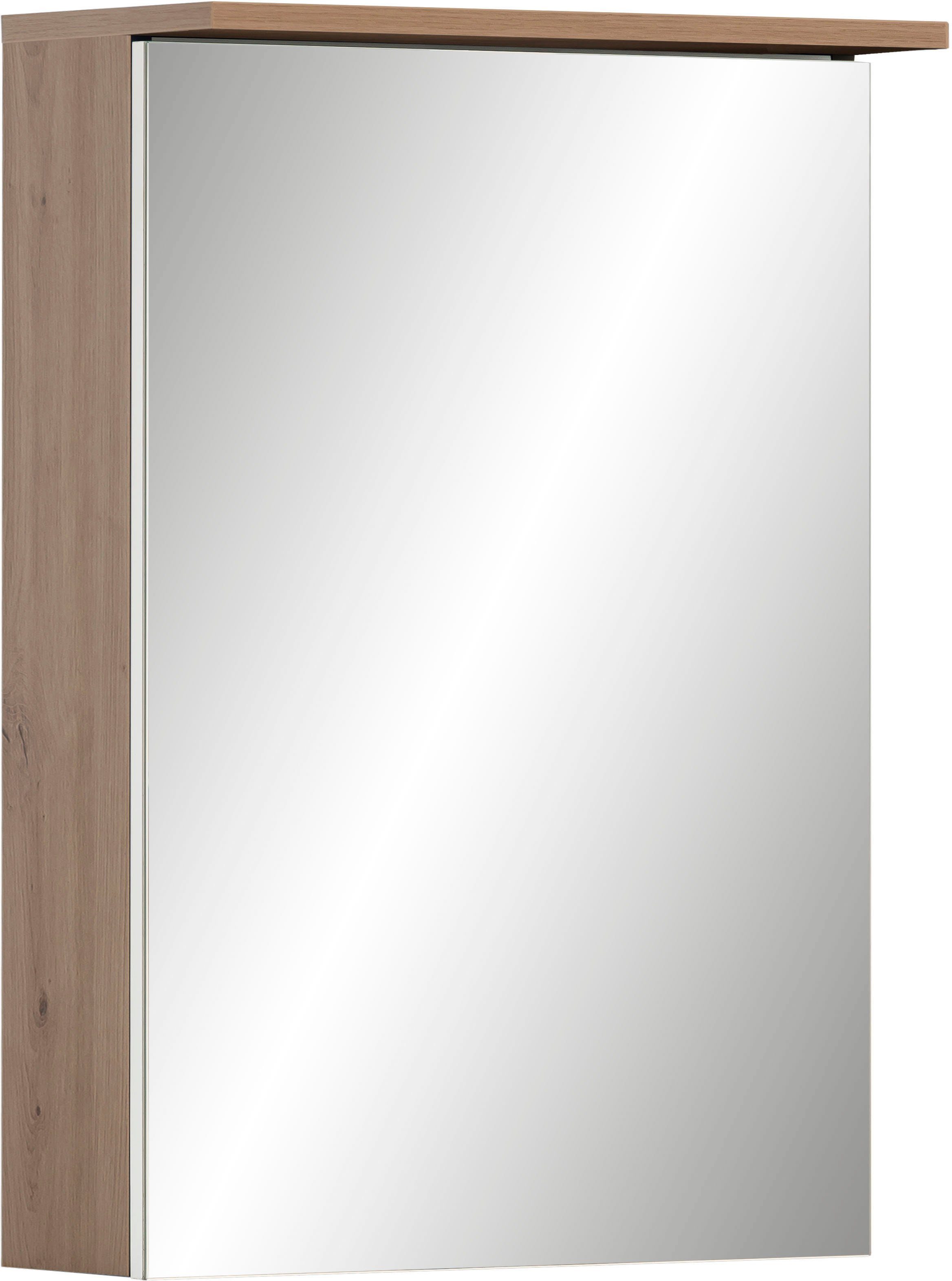Schildmeyer Badezimmerspiegelschrank Jesper, Spiegelschrank, Made in Germany, B: 50 cm Solide Verarbeitung - Dieses Produkt ist in Deutschland gefertigt