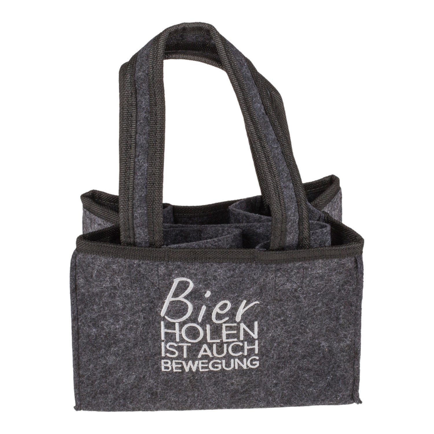 Out of the Blue Tragetasche Bier holen ist auch Bewegung Getränke günstig online kaufen