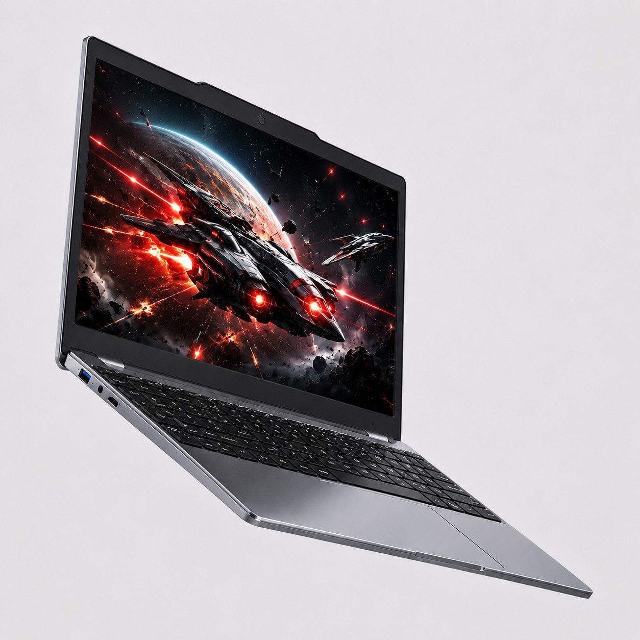 Goldstern-Tech Notebook (35,56 cm/14 Zoll, AMD AMD A9-9400, AMD Radeon R5 Serie, 256 GB SSD, Ultraleicht, Windows 11 Pro & zuverlässiger Akkulaufzeit)