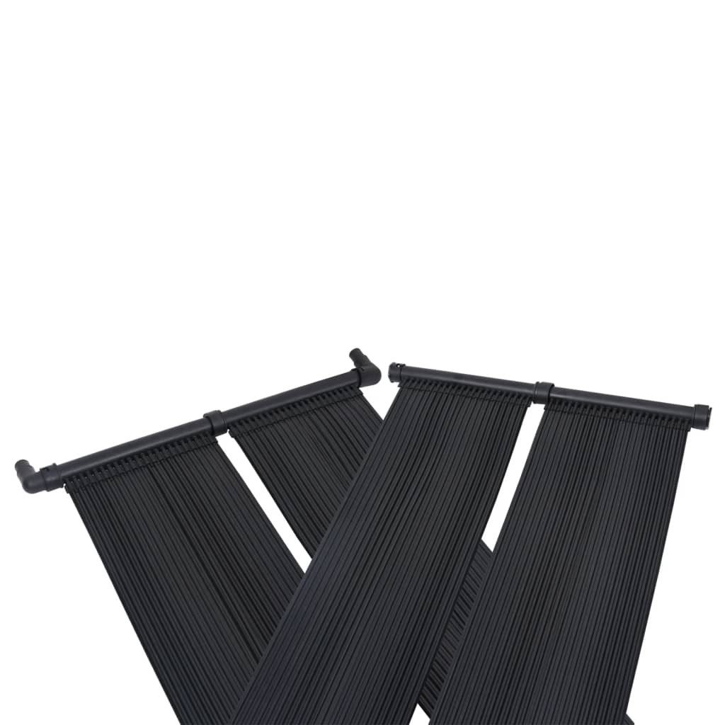 vidaXL Pool-Wärmepumpe, Solar-Panel Poolheizung 2 Stk. 80x310 cm