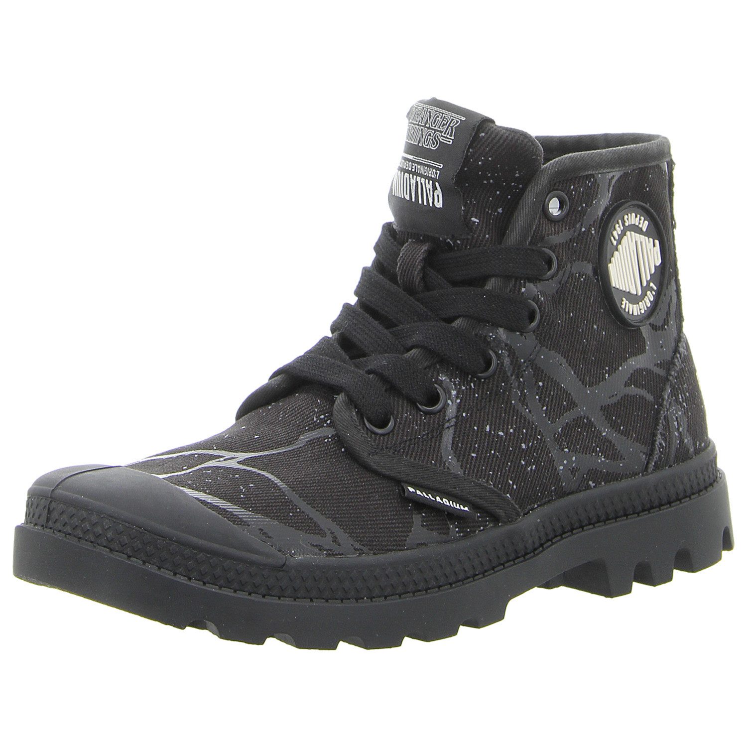 Palladium Pampa Hi Tunnels Schnürstiefelette Stranger Things Kollektion