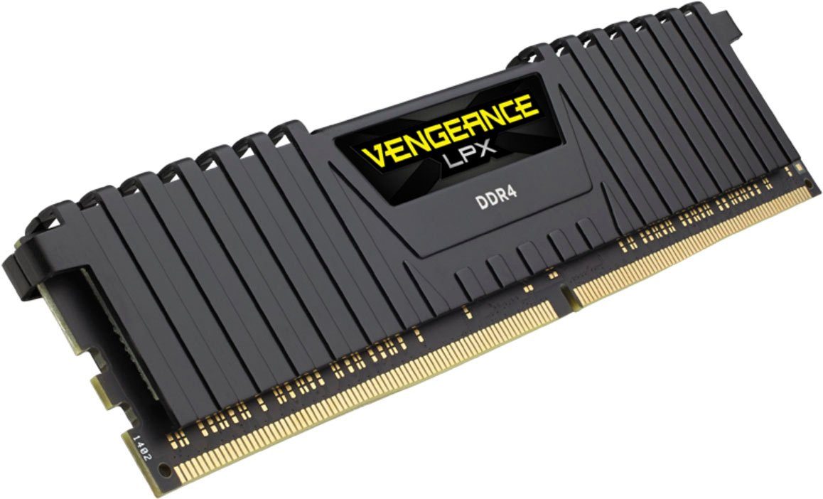 Corsair VENGEANCE® LPX Speicherkit 64 GB (2 x 32 GB) DDR4 DRAM 3200MHz C16 PC-Arbeitsspeicher