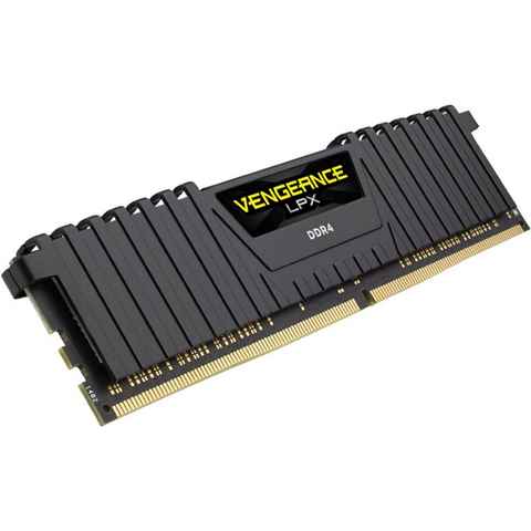 Corsair VENGEANCE® LPX Speicherkit 64 GB (2 x 32 GB) DDR4 DRAM 3200MHz C16 PC-Arbeitsspeicher