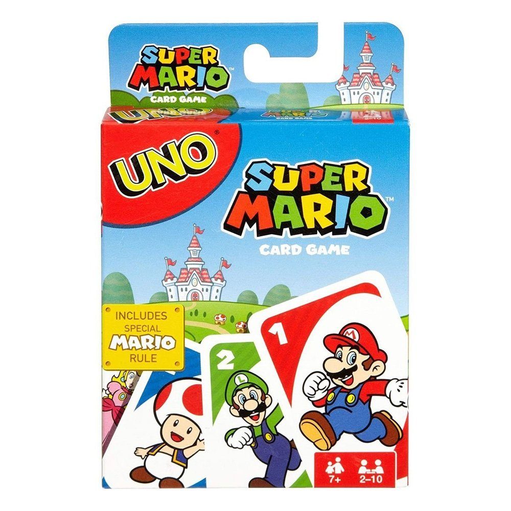 Mattel® Spiel UNO Kartenspiel Super Mario