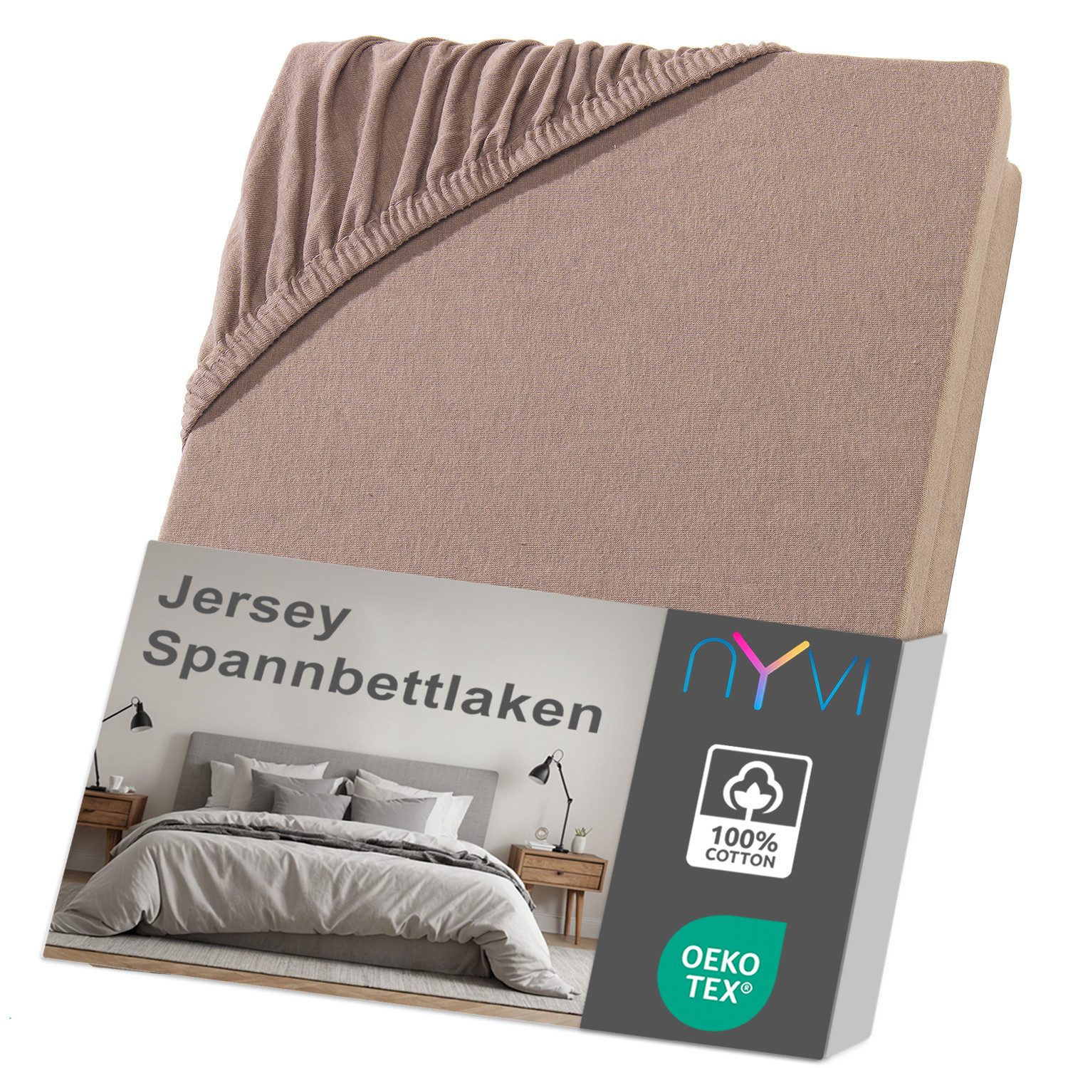 NYVI Spannbettlaken Jersey Spannbettlaken DreamScience für günstig online kaufen