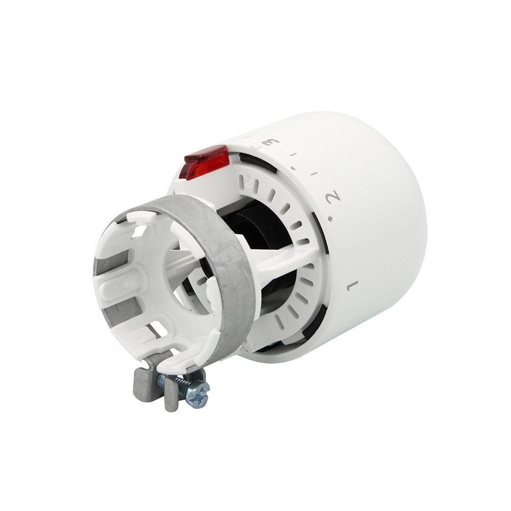 Danfoss Heizkörperthermostat Thermostatkopf RA-V 34 mm mit Festfühler, Serviceelement, 5 - 26 °C