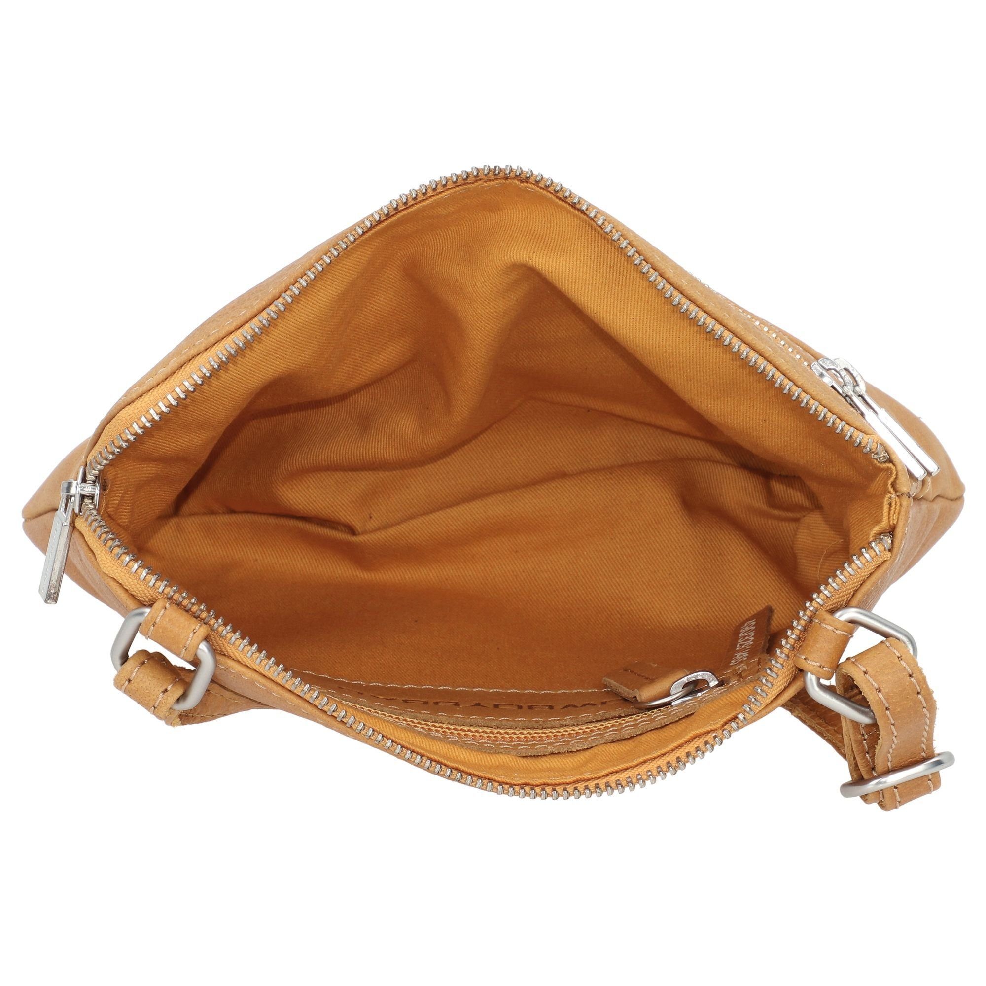 Cowboysbag Umhängetasche, Leder amber