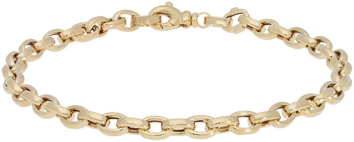 Firetti Armkette Schmuck Geschenk Gold 585 Armschmuck Armkette Anker ca. 4,3 mm breit