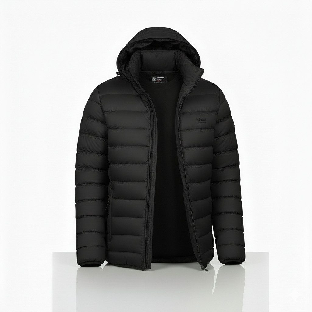 Geographical Norway Steppjacke Hochwertige Outdoorjacke Steppjacke mit Kapu günstig online kaufen
