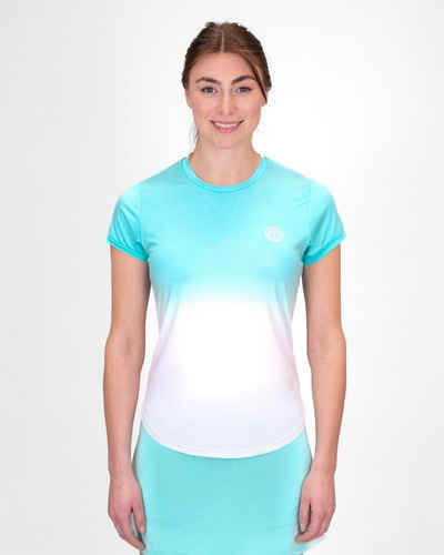 BIDI BADU Tennisshirt Crew Tennisshirt für Damen in hellblau