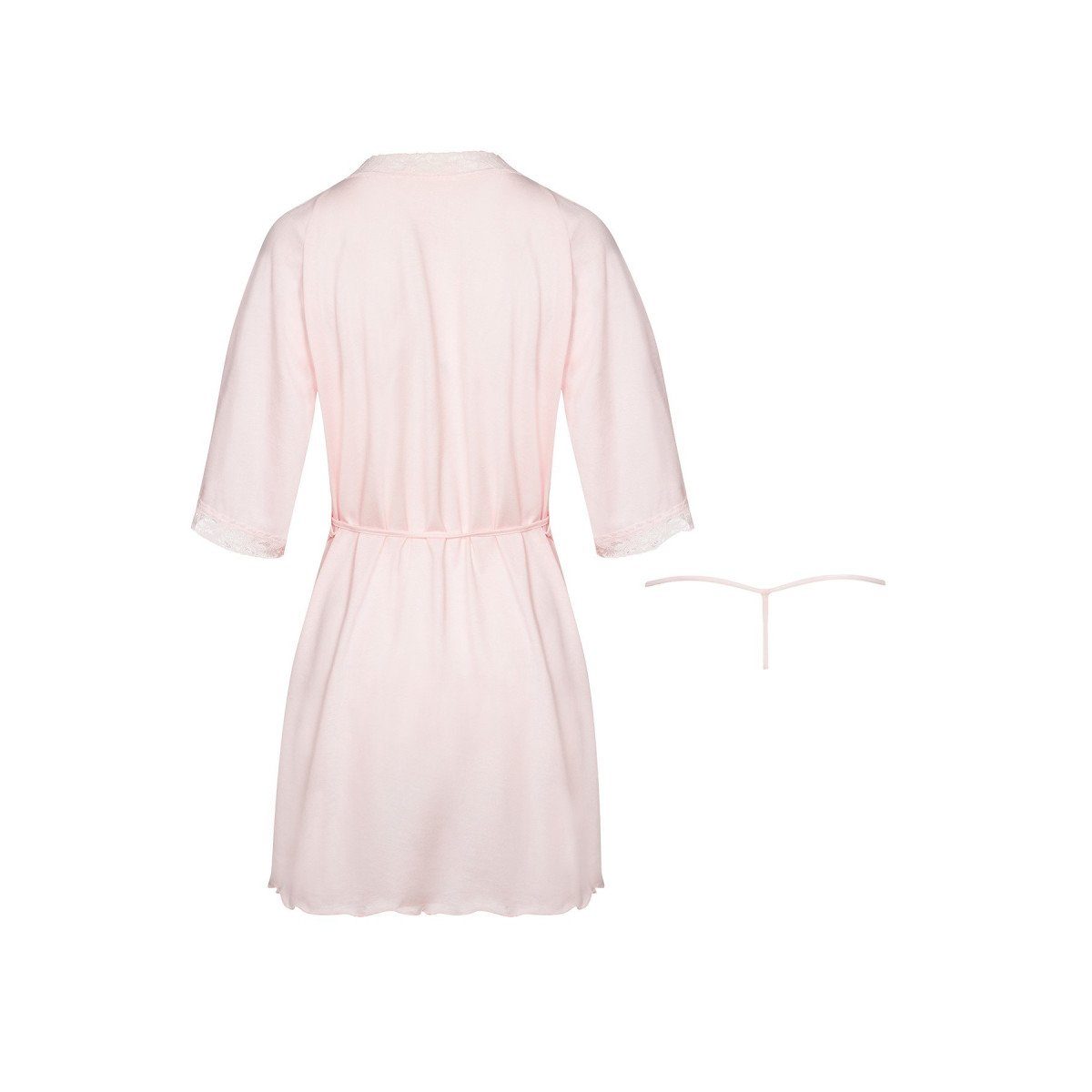 Night BN Beauty - pink Fashion Marcy Gown Nachthemd Dressing (L/XL,S/M)
