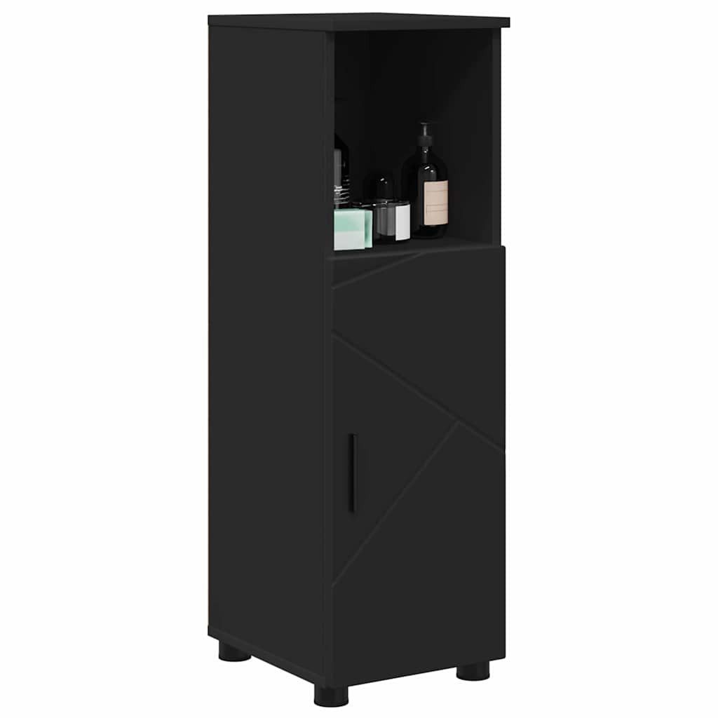 vidaXL Badezimmerspiegelschrank Badezimmer Schrank Schwarz 30 günstig online kaufen