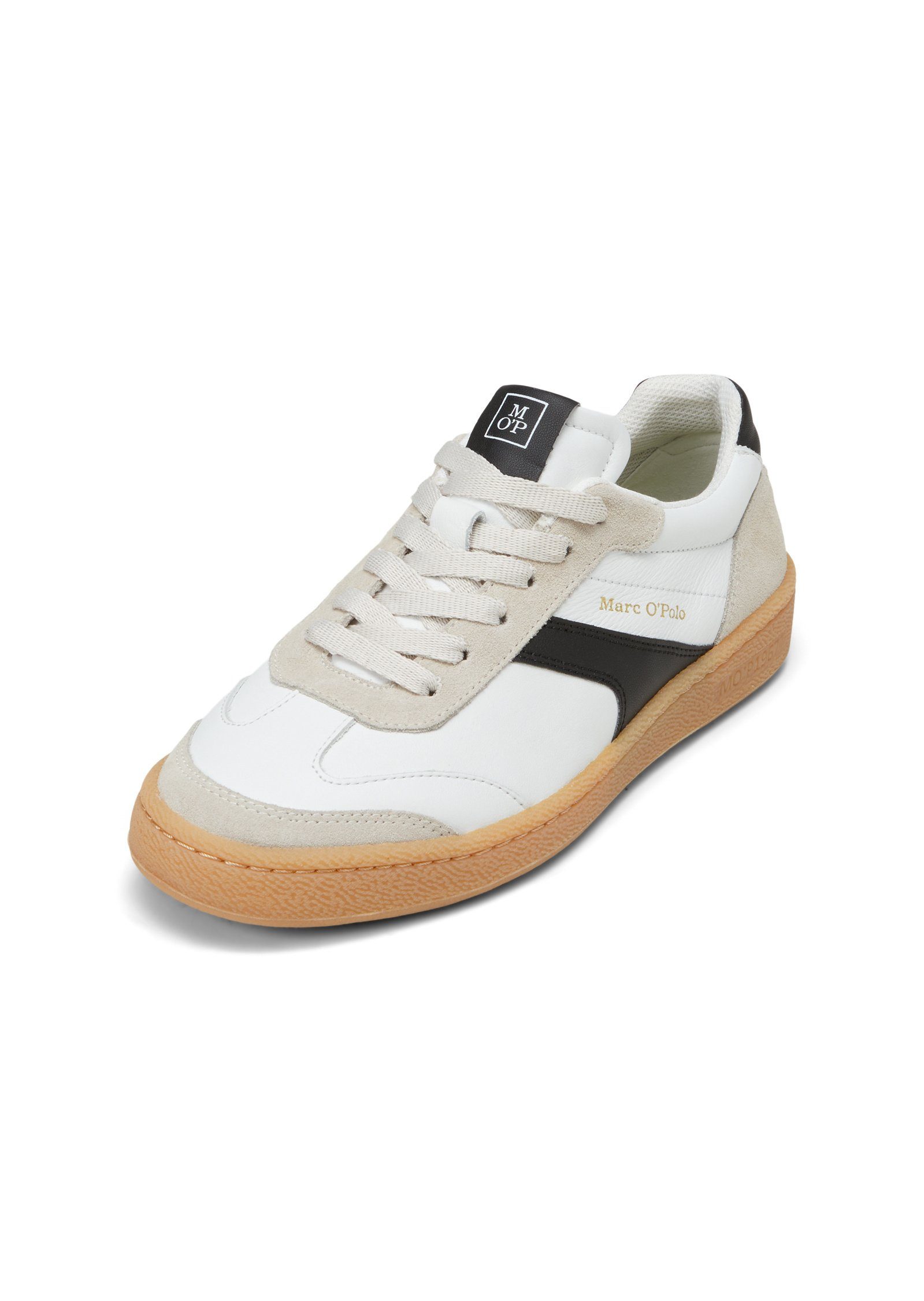 aus edlem Rindleder Sneaker