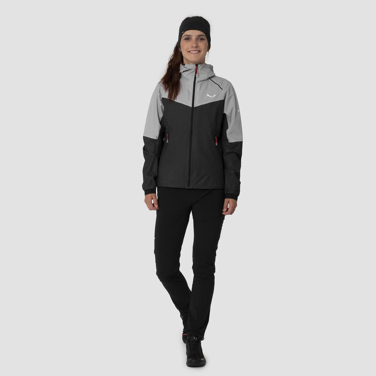 Salewa Outdoorjacke Pedroc Powertex 2.5 W Light Jacket Leichte, wasserdichte Hardshelljacke für Speed Hiking mit hoher