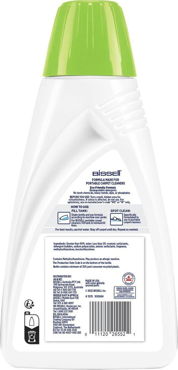 Bissell Pet Natural Spot & Stain 1L Teppichreiniger