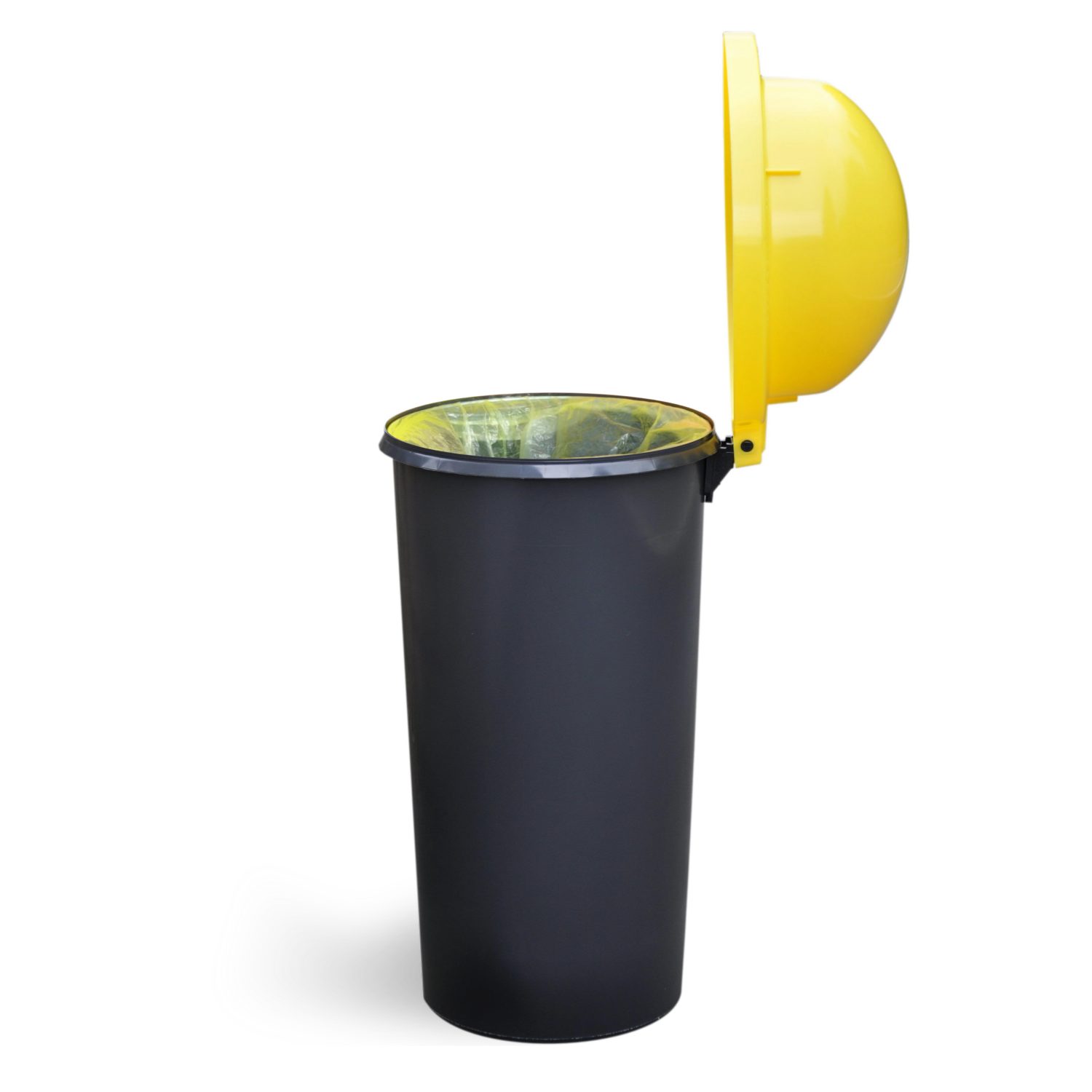 KUEFA Müllsackständer HD 60L Mülleimer Gelben Sack, inkl. Klemm-Ring, UV-beständig, Robust, 60 Liter