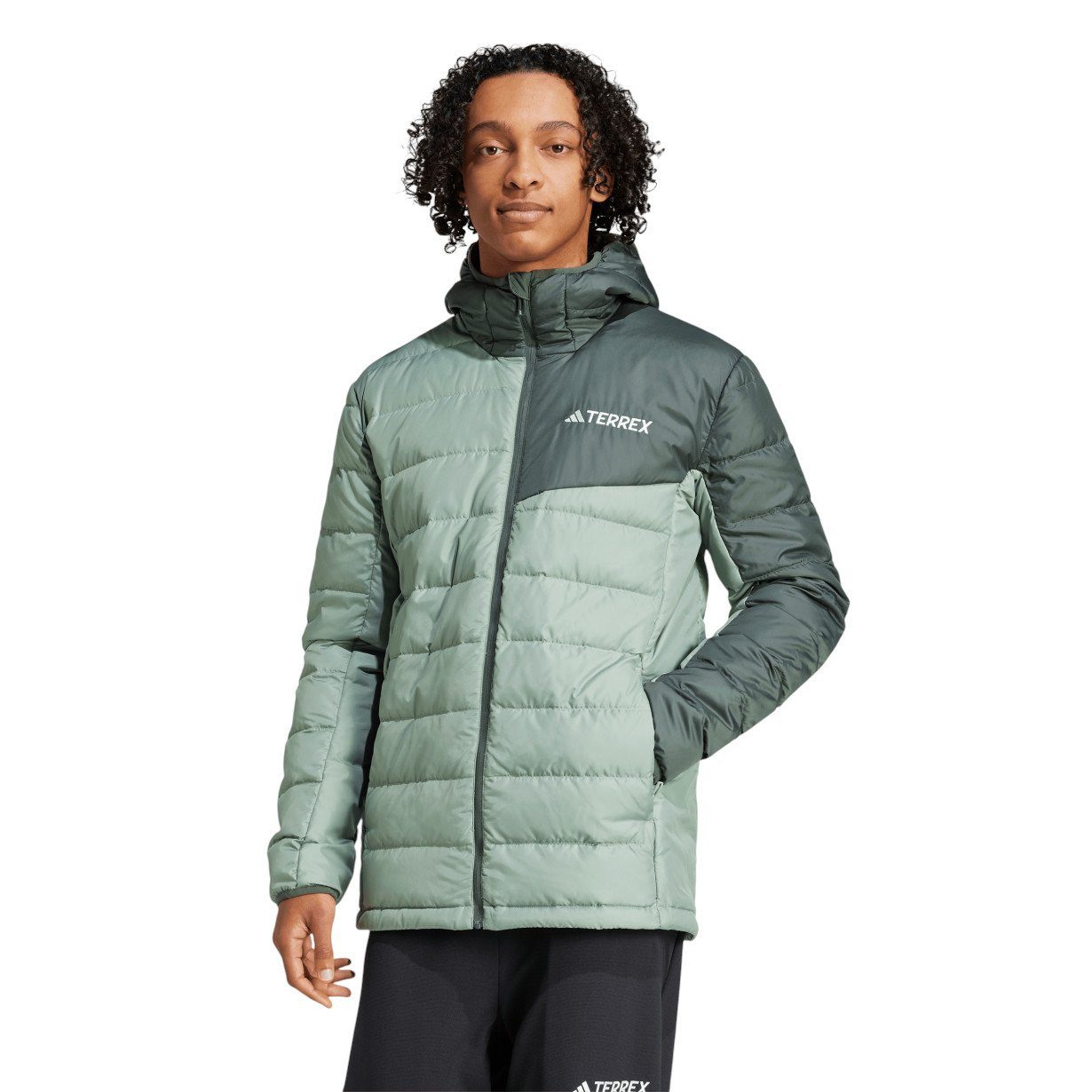 Winterjacke Daunenjacke Terrex Multi Light Hooded (warm, wasserabweisend)