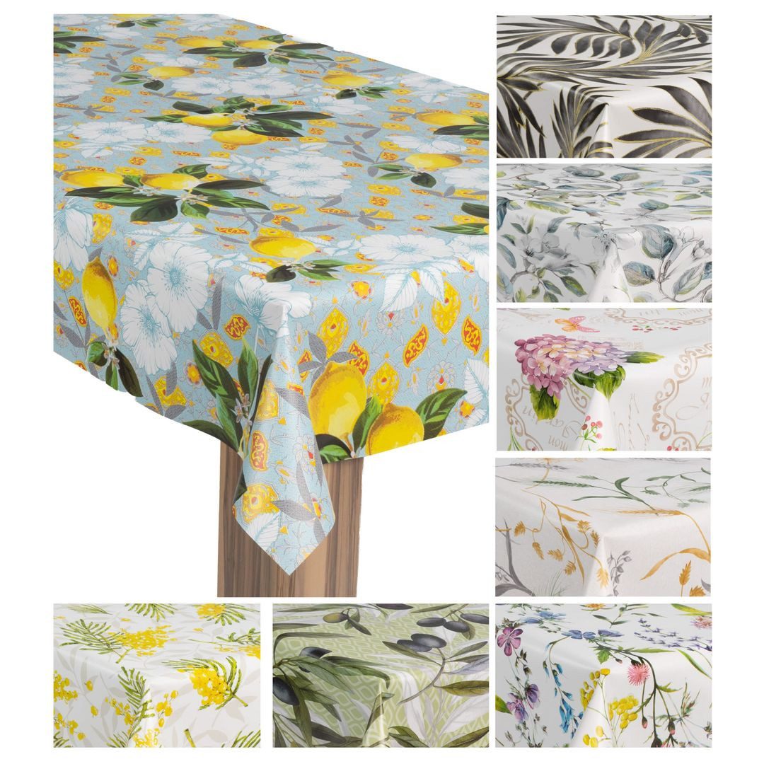 laro Tischdecke Wachstuch-Tischdecke Wachstischdecke Gartentischdecke