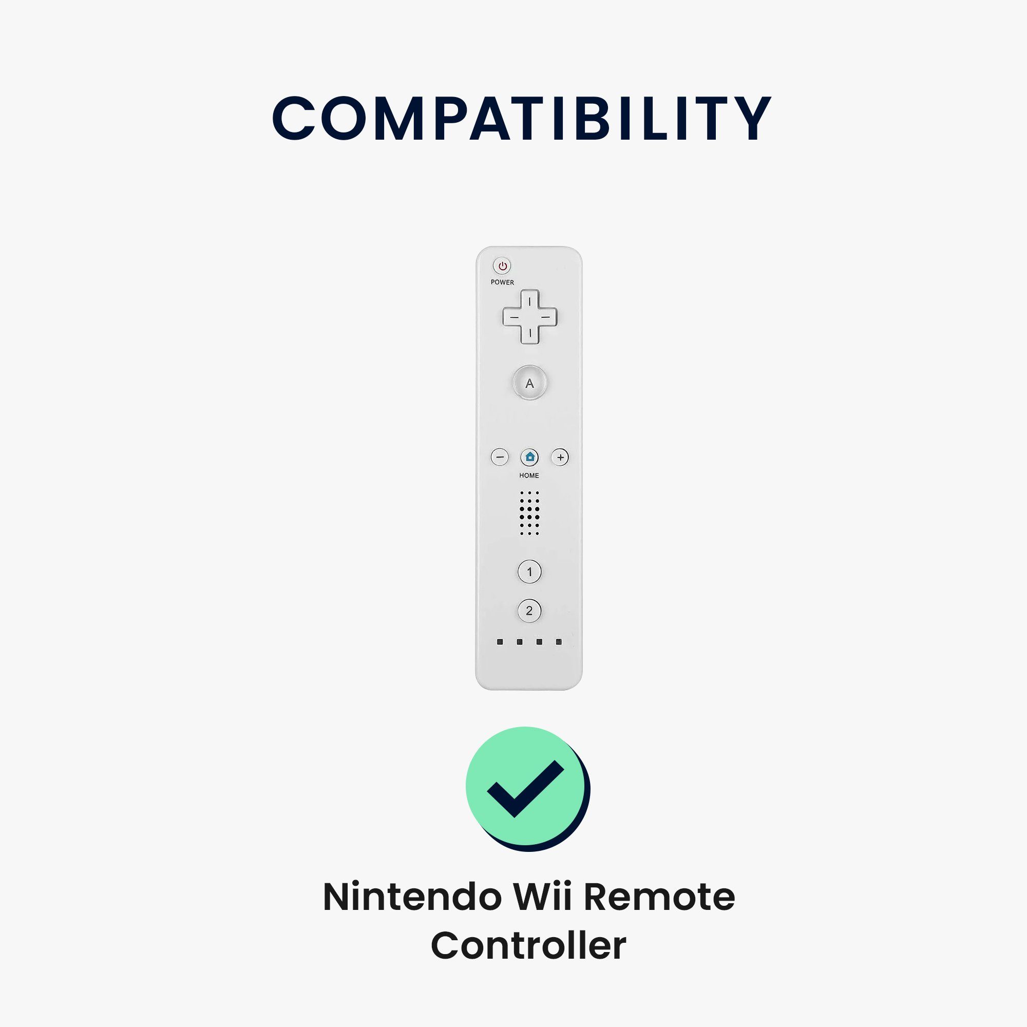 kwmobile Controller-Schutzhülle Silikonhülle für Nintendo Wii Remote Controller Hülle, Schutzhülle für Spielekonsole aus Silikon - Konsolenschutz
