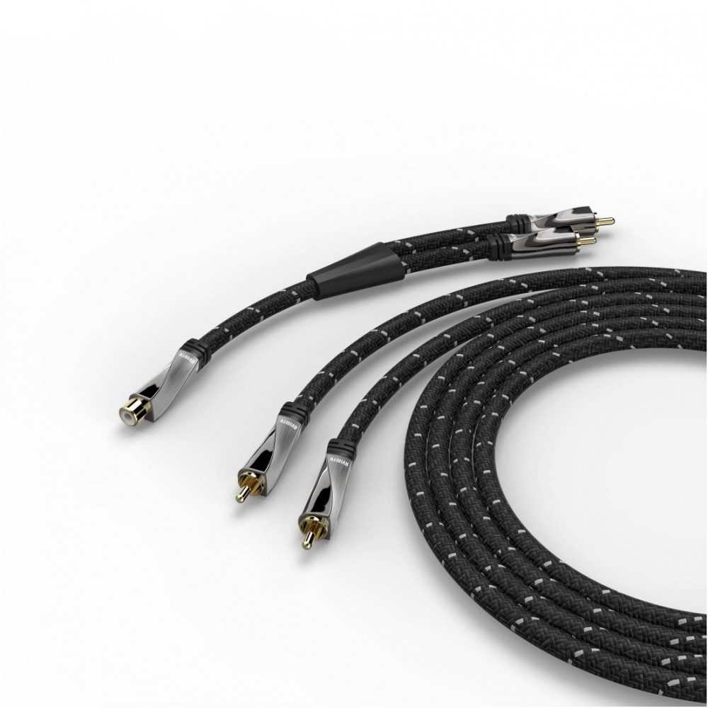 AVINITY AVinity Subwoofer-Kabel 8m mit Adapter für besten Klang. Audio- & Video-Adapter