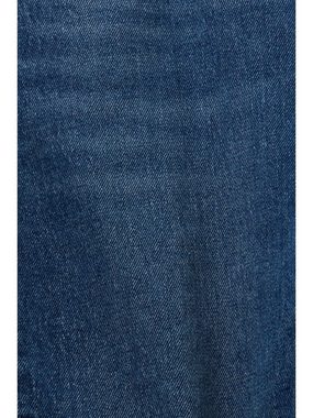 Esprit Slim-fit-Jeans Schmal geschnittene Jeans mit hohem Bund