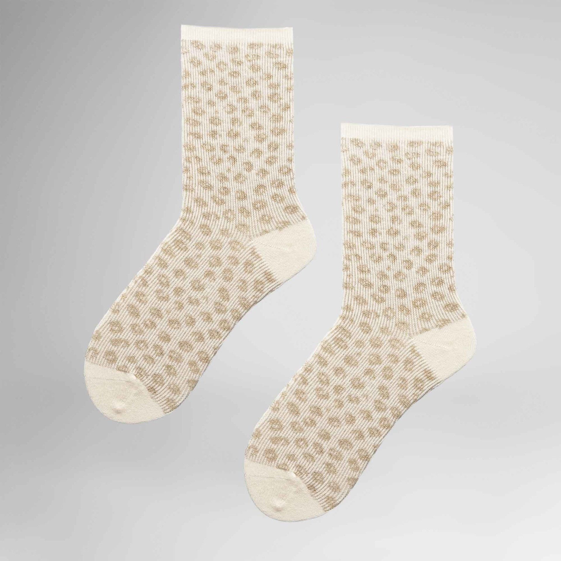 Hudson Basicsocken Playful Leo (1-Paar) Socken mit schimmerndem Leomuster