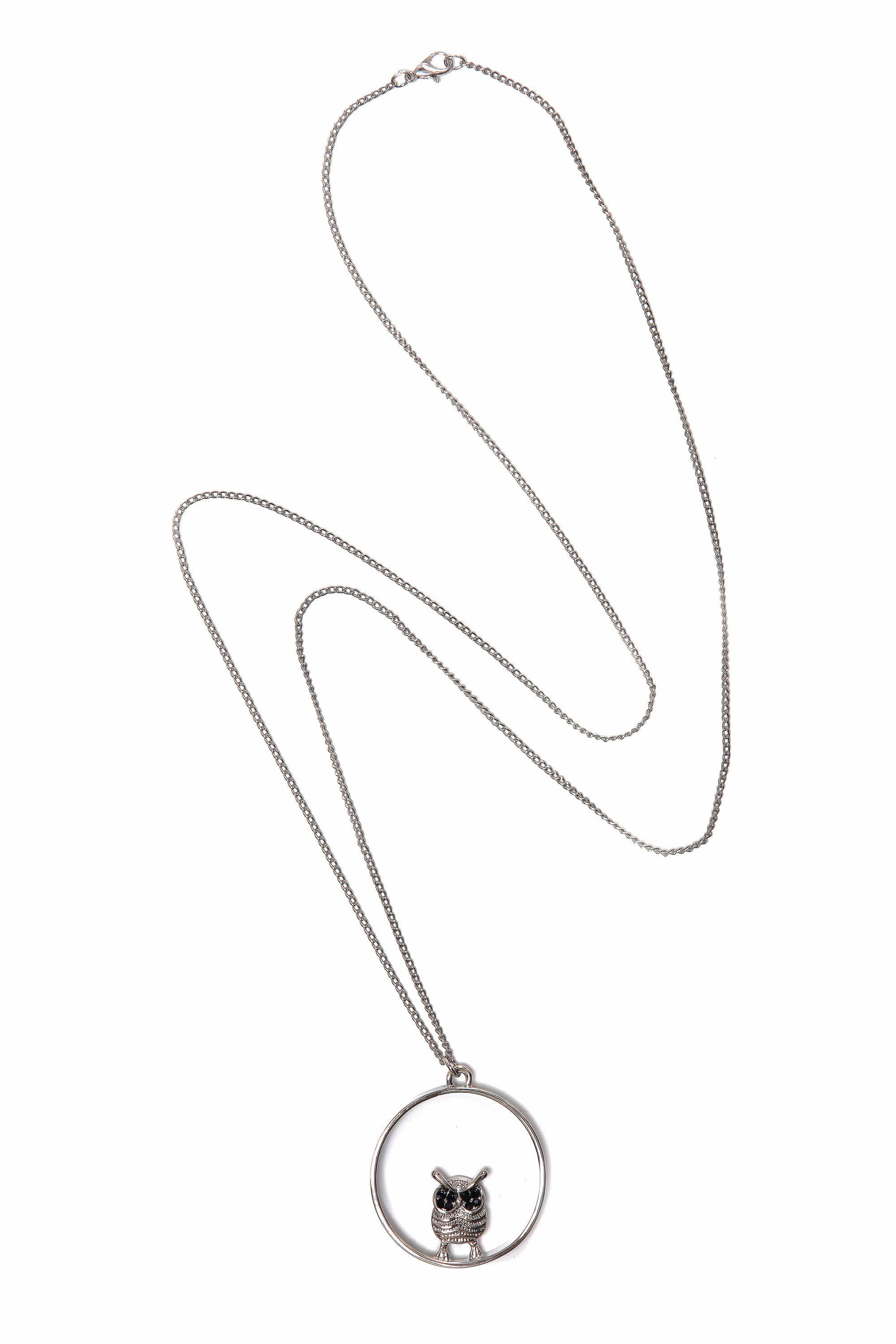 COLLEZIONE ALESSANDRO Lange Kette Nici, mit Eulenanhänger