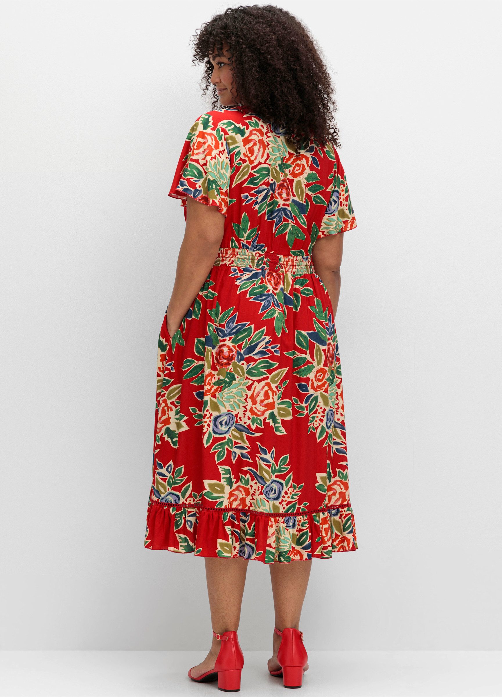 sheego by Joe Browns Etuikleid Blumenkleid günstig online kaufen
