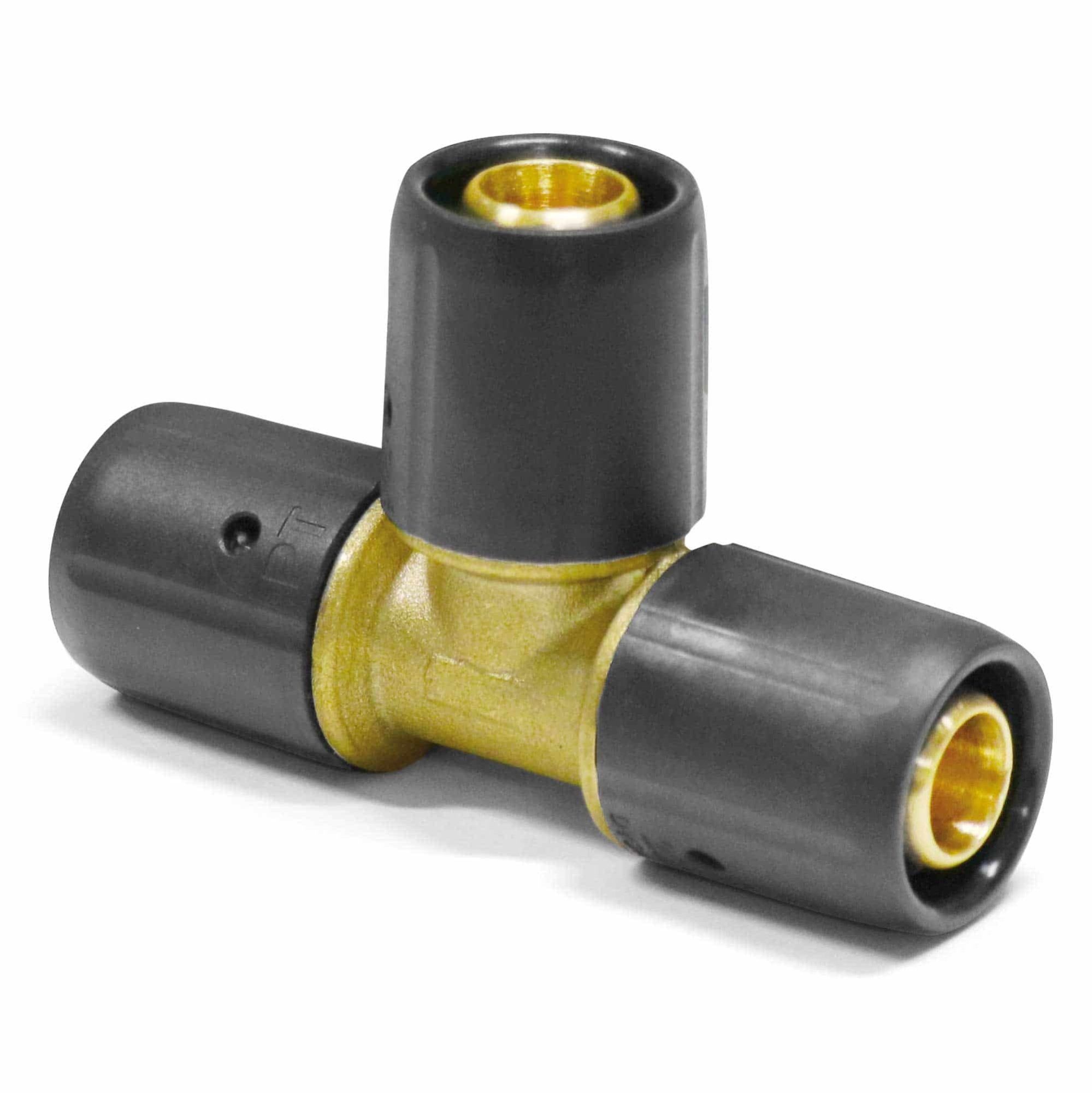 PipeTec Deutschland Steckfitting, Pipetec Steckfitting T-Stück – für Aluverbundrohr