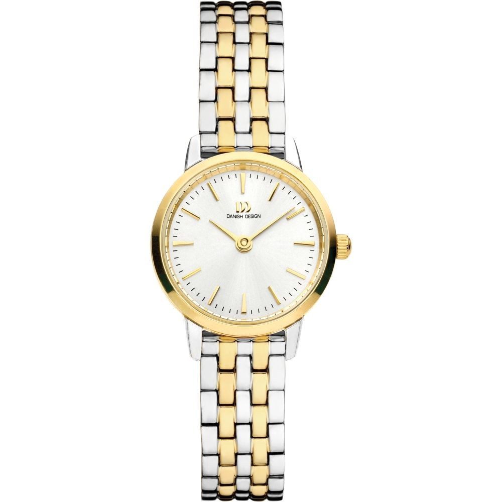 Danish Design Quarzuhr DANISH DESIGN Damen Armbanduhr AKILIA MINI IV95Q1268 bicolor D. 22 mm