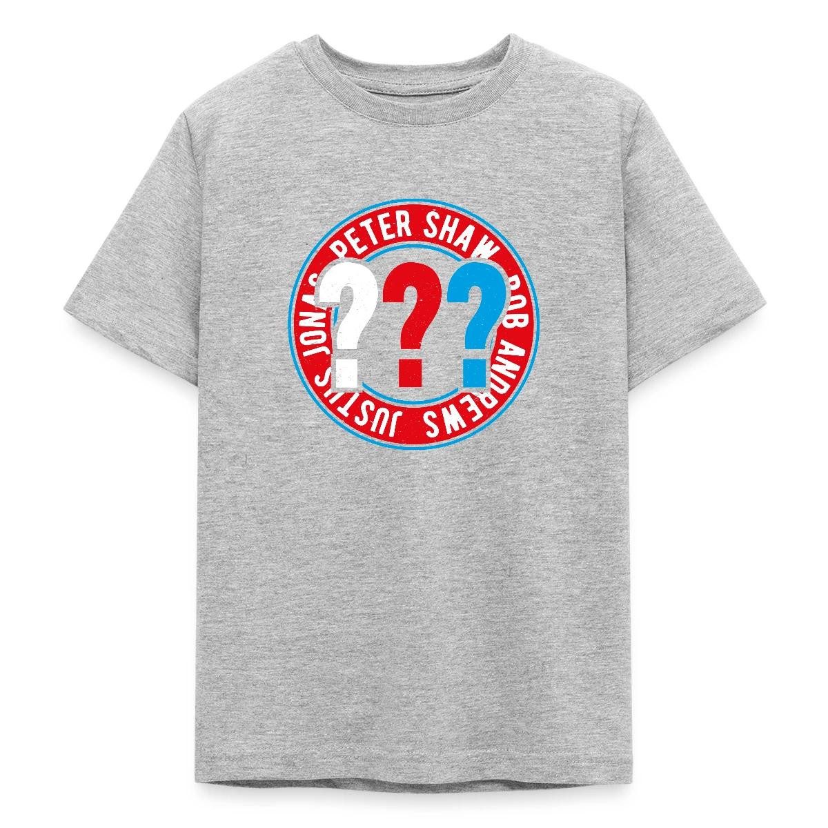T-Shirt Die Drei Fragezeichen Kids Logo Kreis Teenager T-Shirt