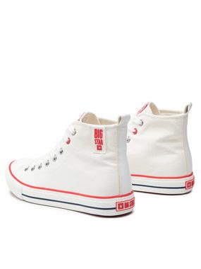 BIG STAR Sneakers aus Stoff JJ174066 White Sneaker