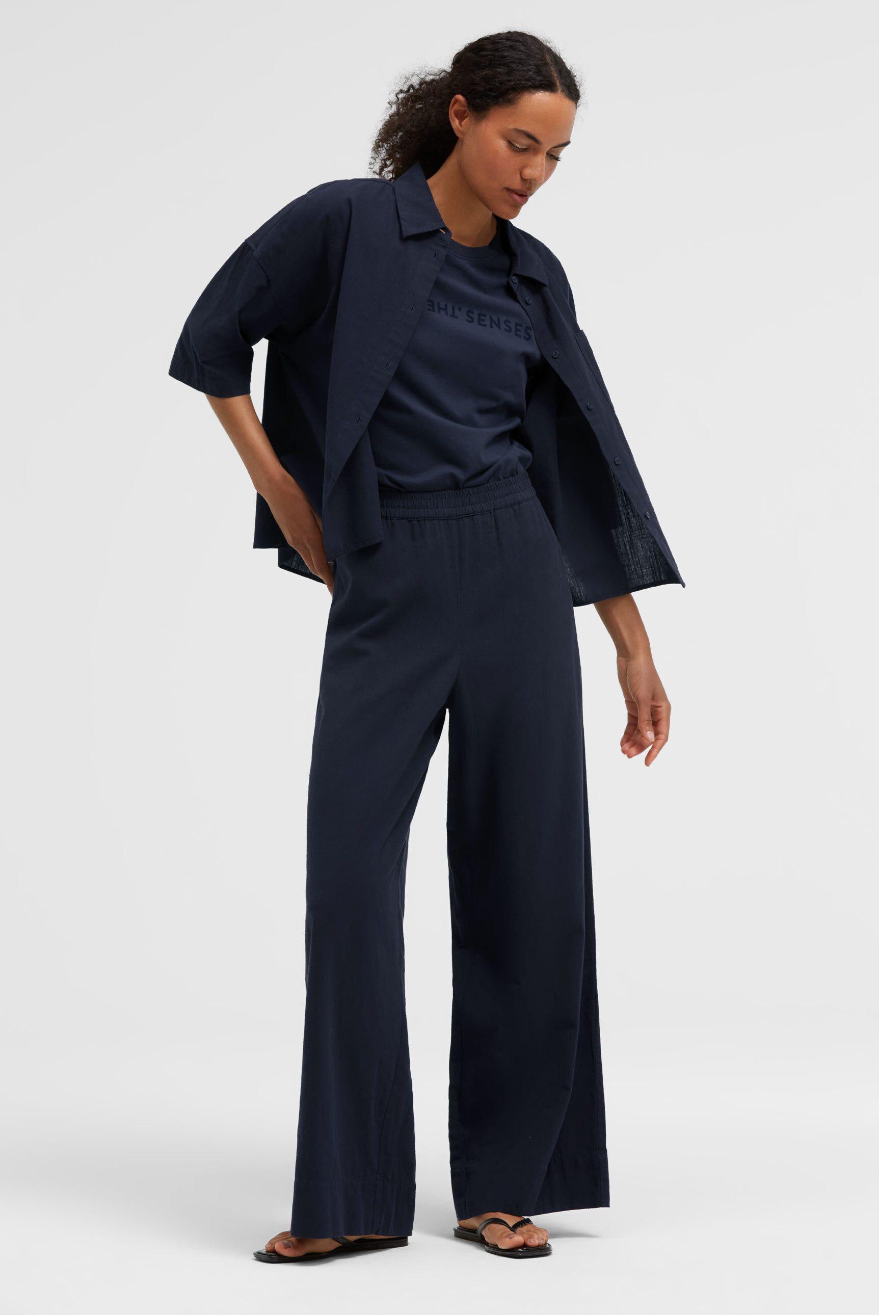 SENSES.THE LABEL Schlupfhose mit Elastikbund