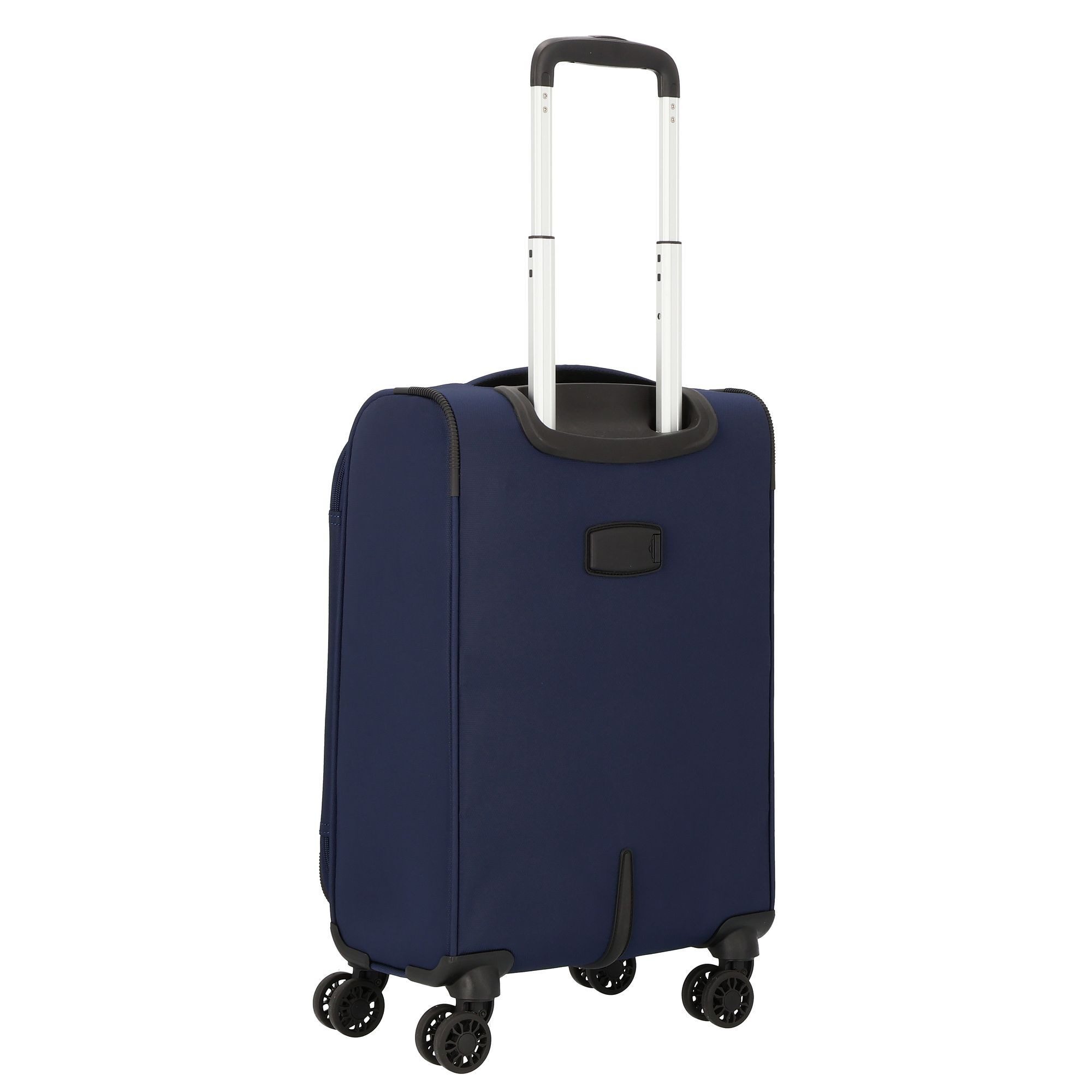 D&N Handgepäck-Trolley Travel Line, 4 Rollen, Polyester