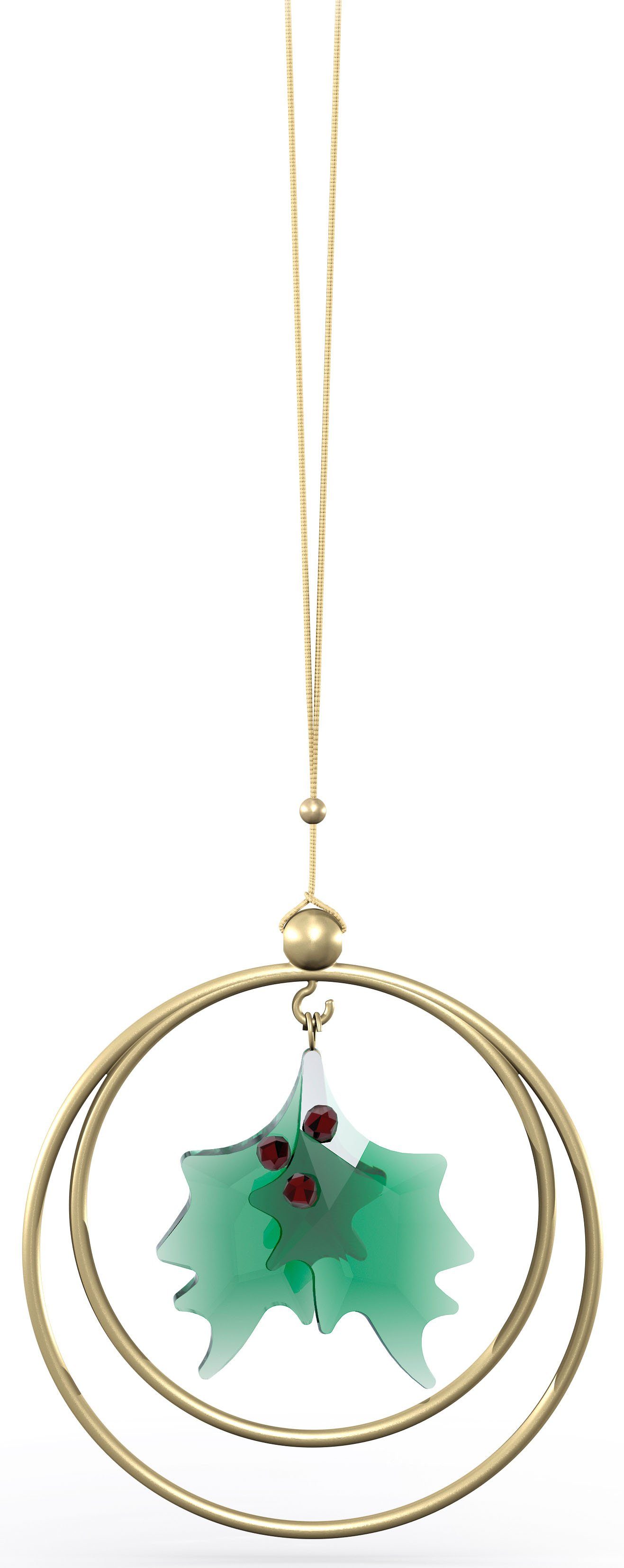 Swarovski Dekoobjekt »Garden Tales Stechpalmenblätter Ornament, 5594495« (1 Stück), Swarovski® Kristall-Otto