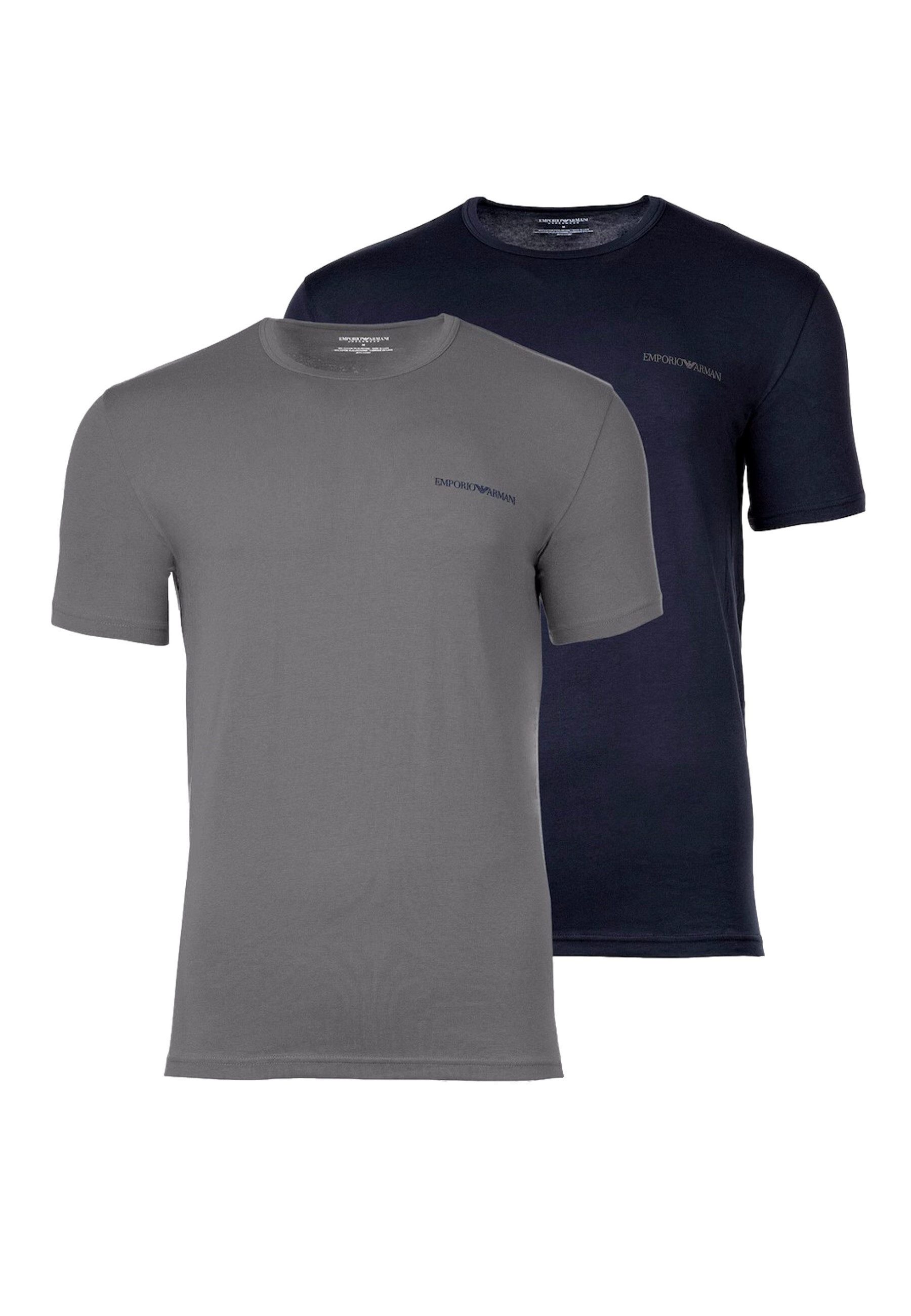 Emporio Armani T-Shirt T-Shirt Kurzarmshirt 2 Pack (2-tlg., 2)