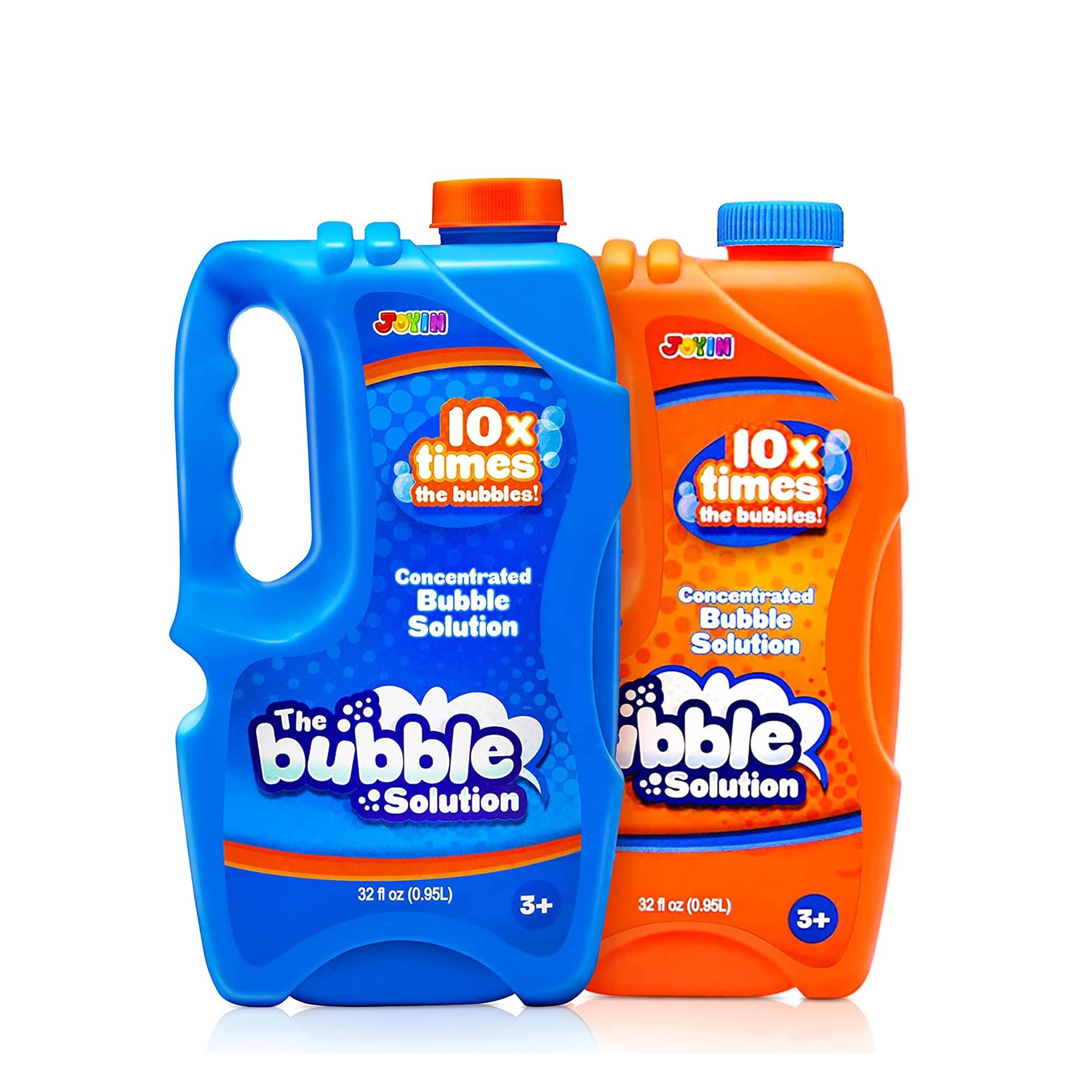 JOYIN Seifenblasenspielzeug JOYIN 2x0.95L Konz. Seifenblasenfluid (ergibt 19L) Nachfüllfl.