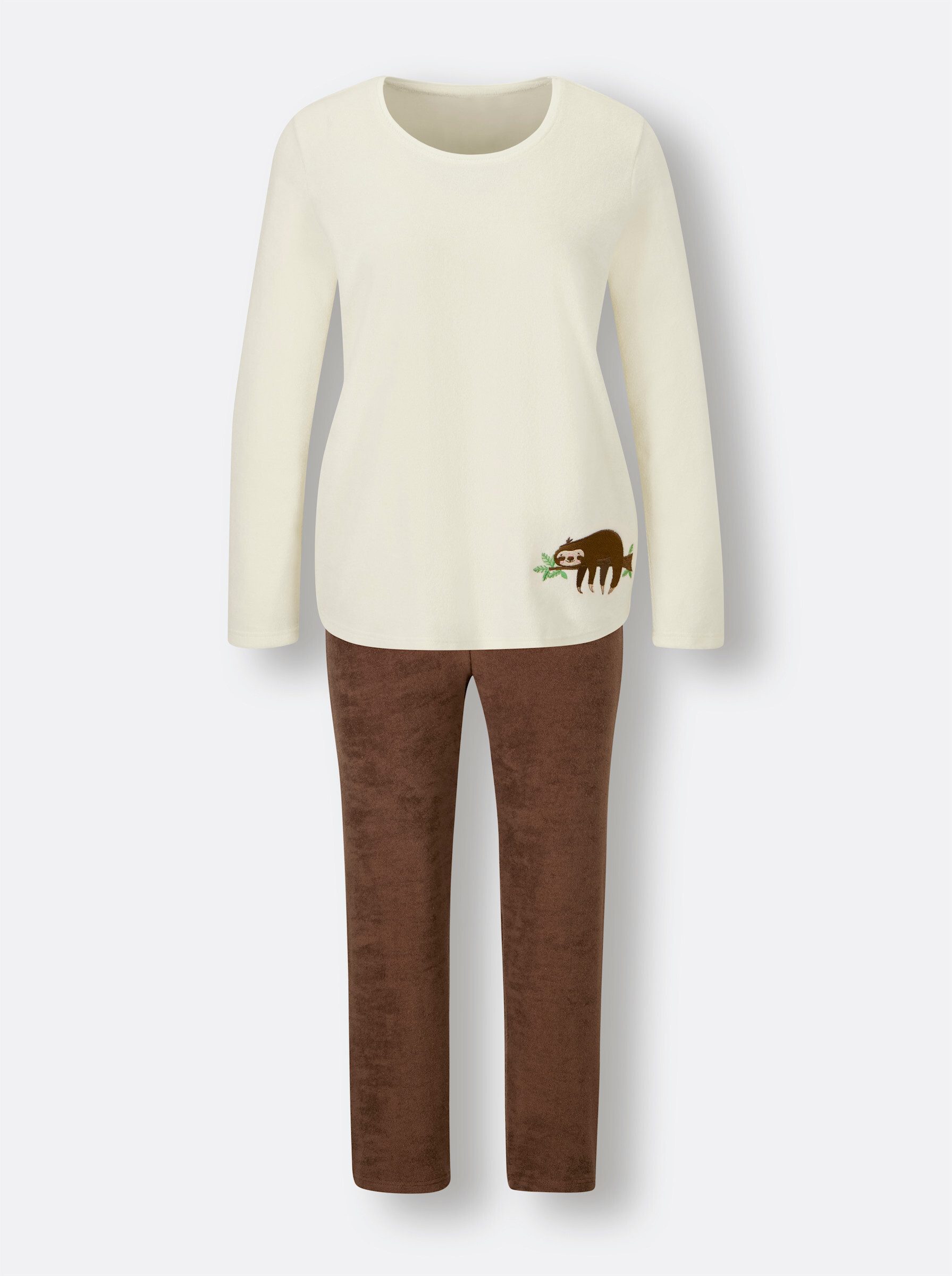 Witt Schlafanzug Schlafanzug Langarm