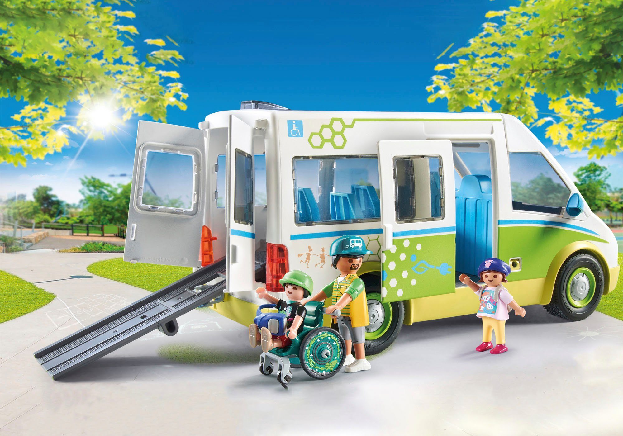 Playmobil® Schulbus (71329), My City Life Konstruktions-Spielset, (53 St), Made in Europe