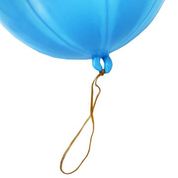 BEMIRO Aufblasbares Bällebad Luftballons mit Gummiband - 25 Stück
