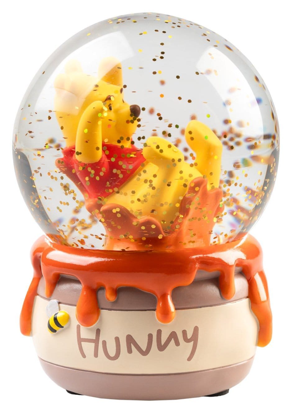 Grupo Erik Schneekugel Disney Winnie Puuh Schneekugel 10 cm (1 St), Schneekugel aus Kunstharz und Glas - Reliefmodelliert und handbemalt