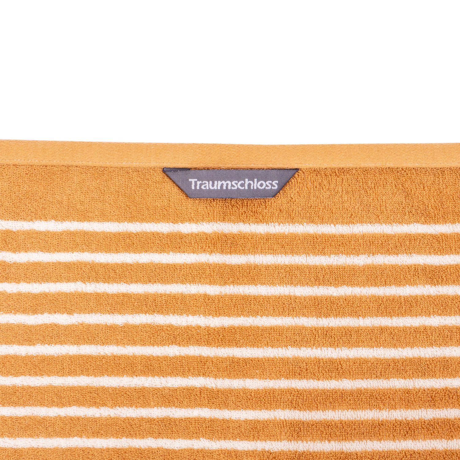 Baumwolle, hautsympathisch 100% Handtuch creme Traumschloss absolut (1-St), Frottier Stripes,