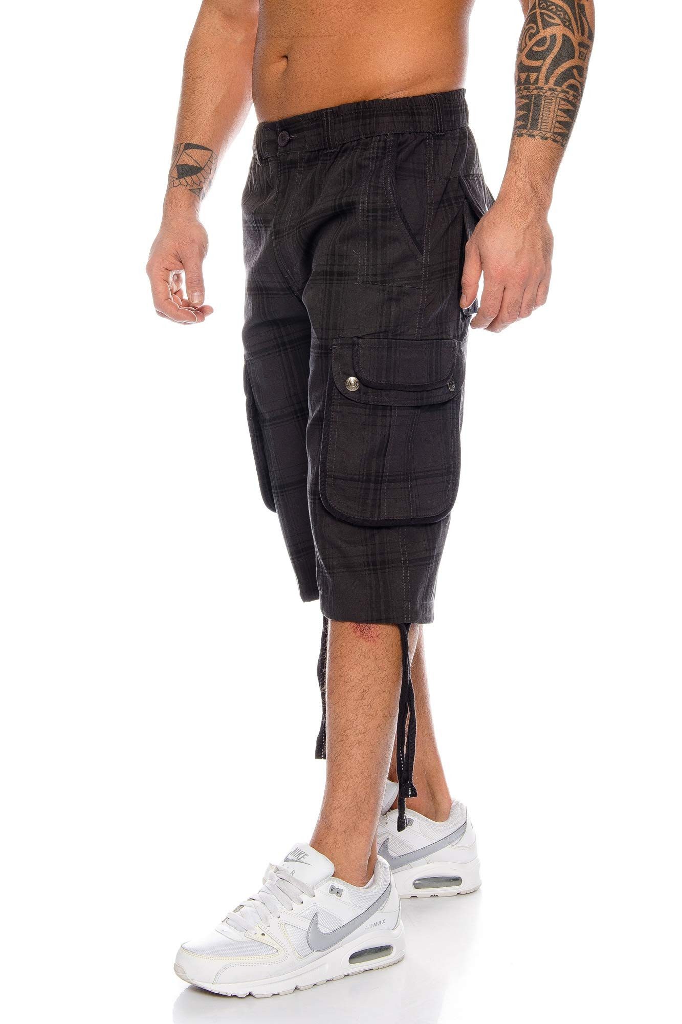 Kendindza Cargobermudas 3/4 Bermuda Shorts Herren, Kurze Hose Herren, Cargo günstig online kaufen