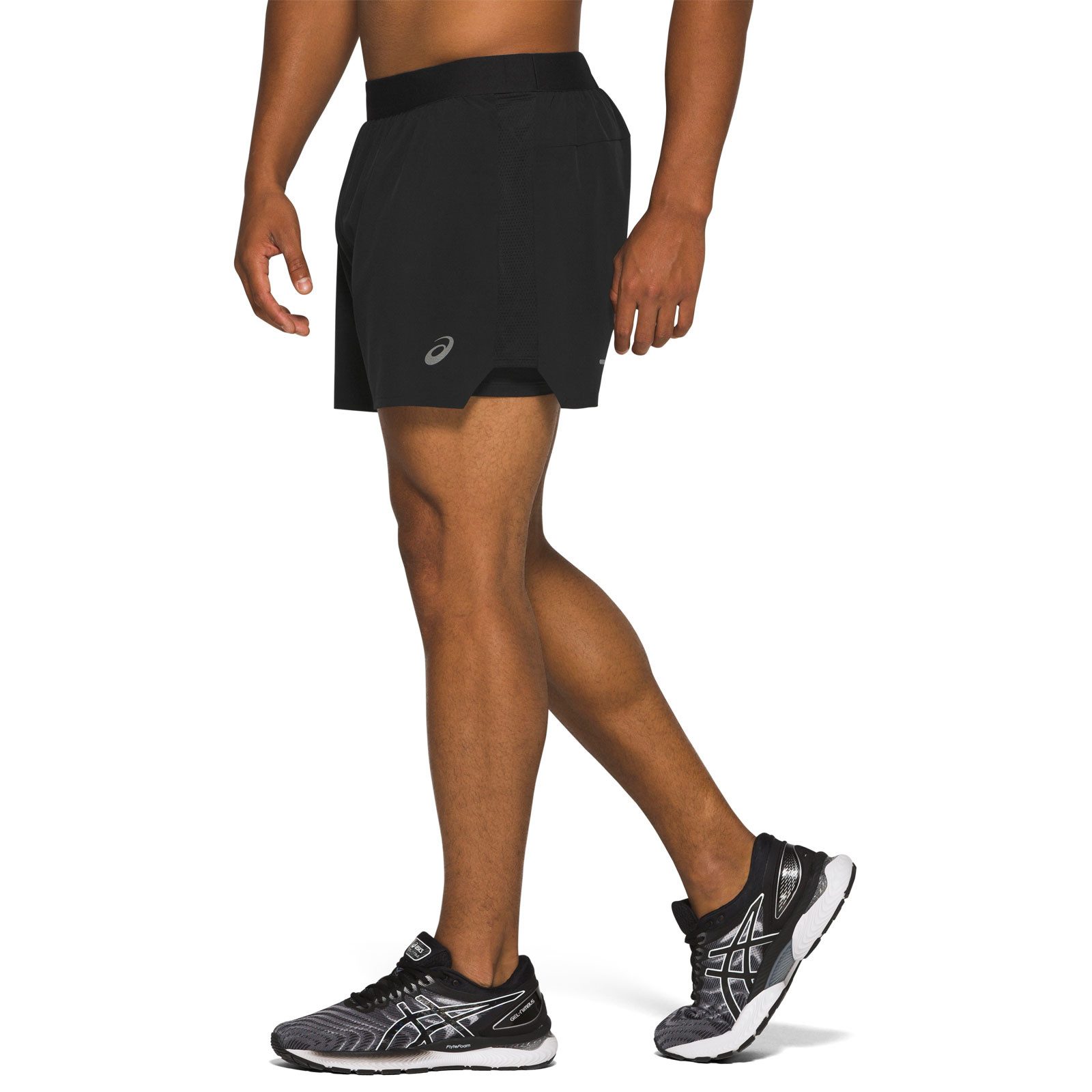Asics 2-in-1-Shorts ROAD 2in1 5in SHORT Men 2011A838-001 weite Laufhose mit Sprinter