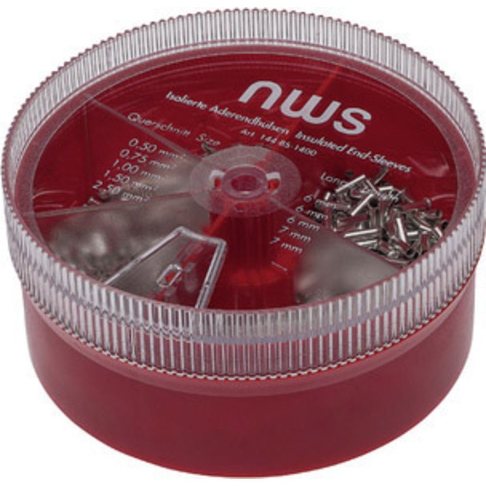 NWS Aderendhülsen NWS 144-BS-1400 Aderendhülsen-Меню 0.5 mm², 0.75 mm², 1 mm², 1.5, 144-BS-1400