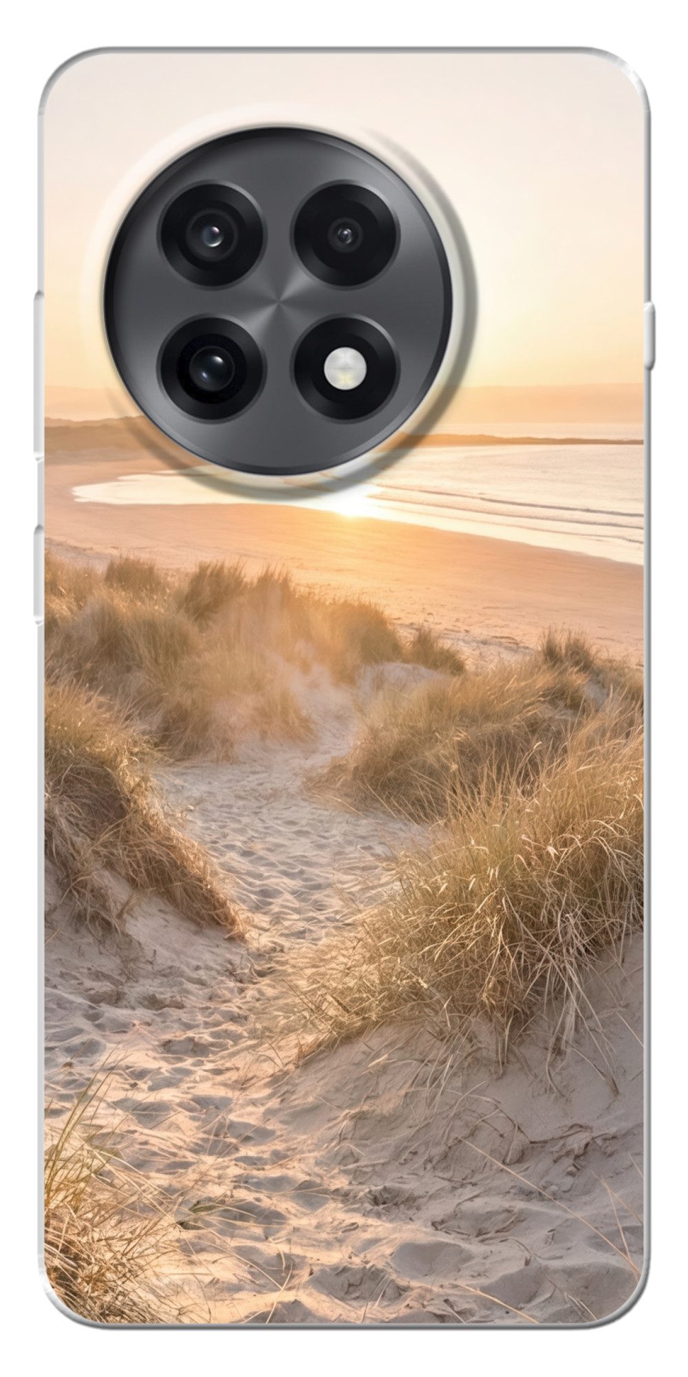 MuchoWow Handyhülle für OnePlus 13R Dünen - Strand - Meer, Handy Case, Silikon, Bumper Case Dünn