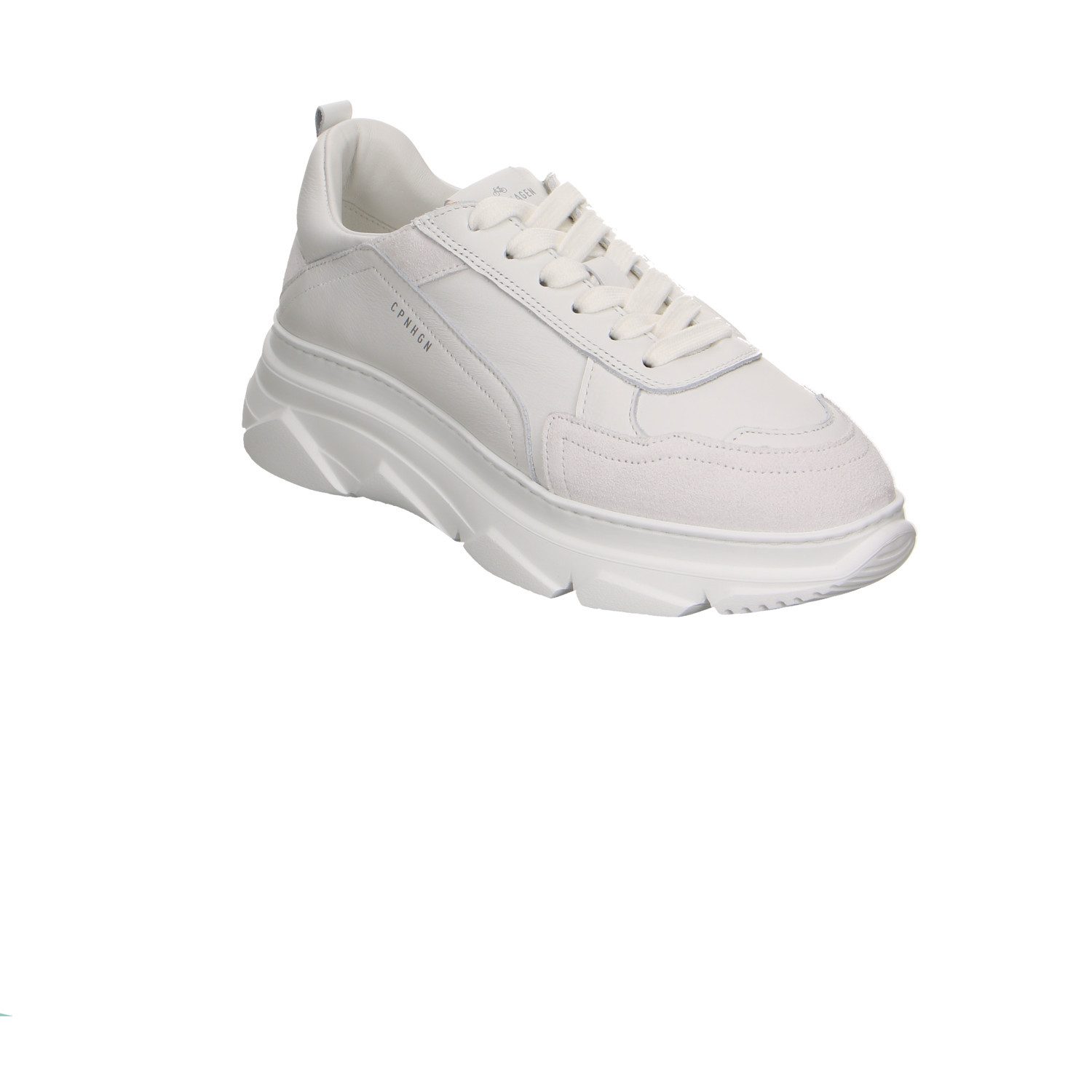 Copenhagen Studios Copenhagen Cph40 Leder Schnürschuhe weiss Schnürschuh