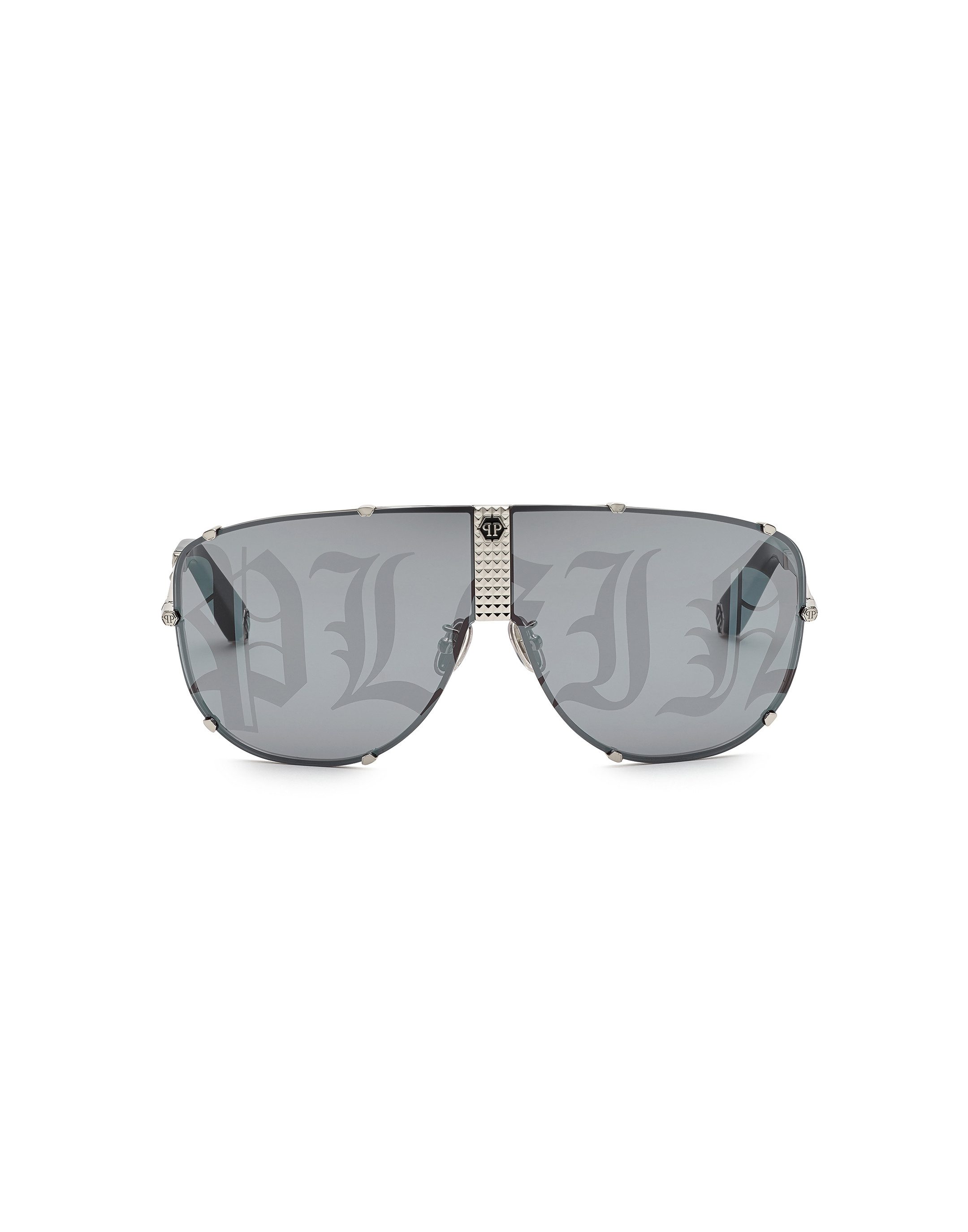 PHILIPP PLEIN Sonnenbrille Mit Nietenverzierungen