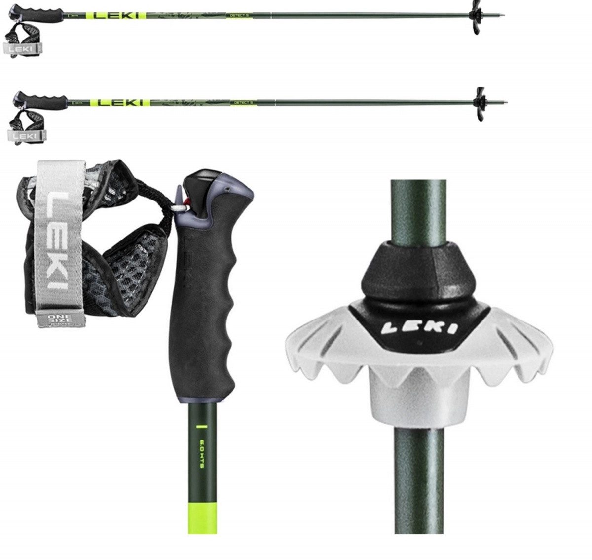 Skistöcke Leki Detect S Unisex Freeride Skistöcke 65368112