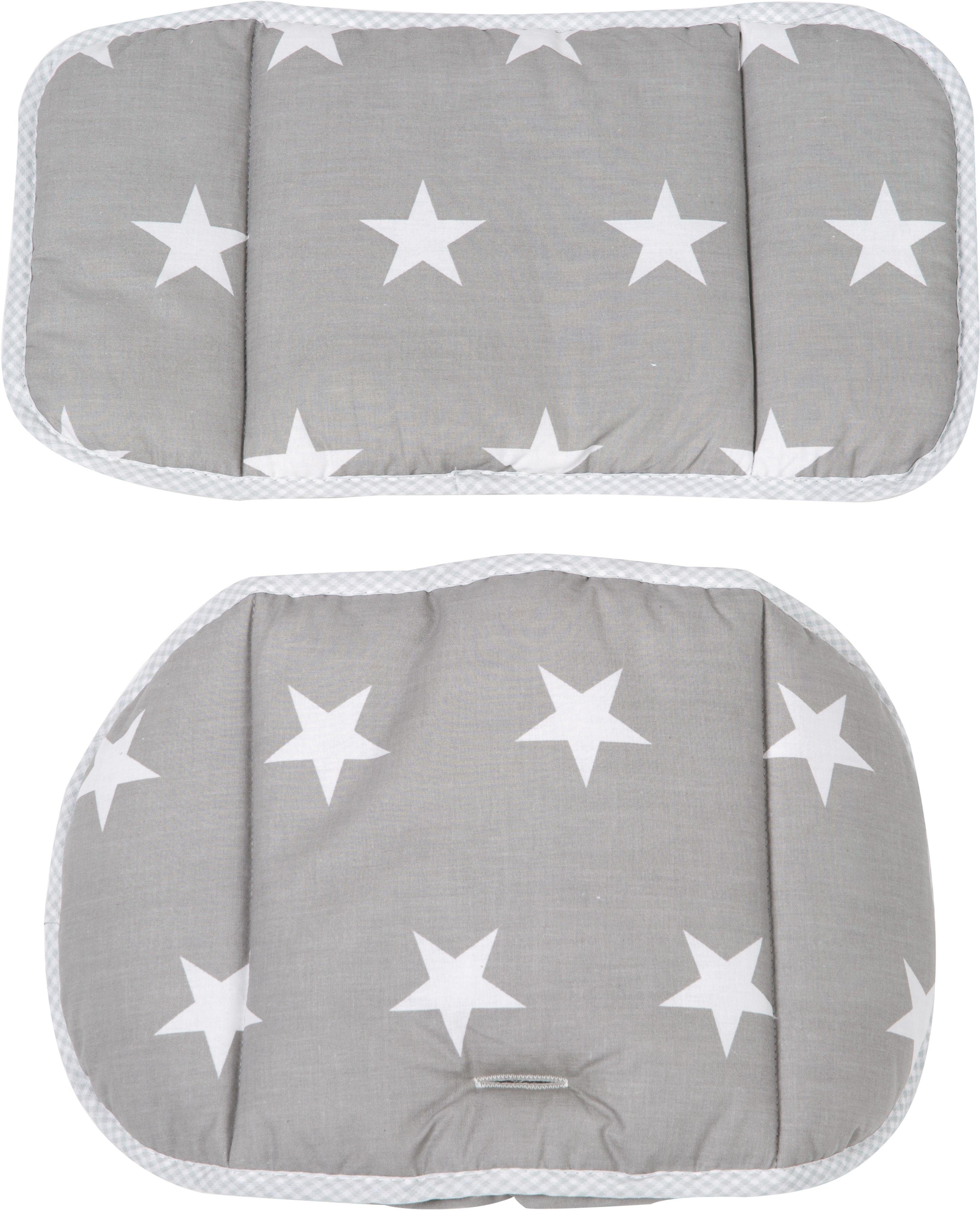 roba® Sitzverkleinerer Little Stars, (2-tlg), B/T/H Rückenteil : ca.  42/24/2 cm, B/T/H Sitzteil: ca. 43/27/2 cm